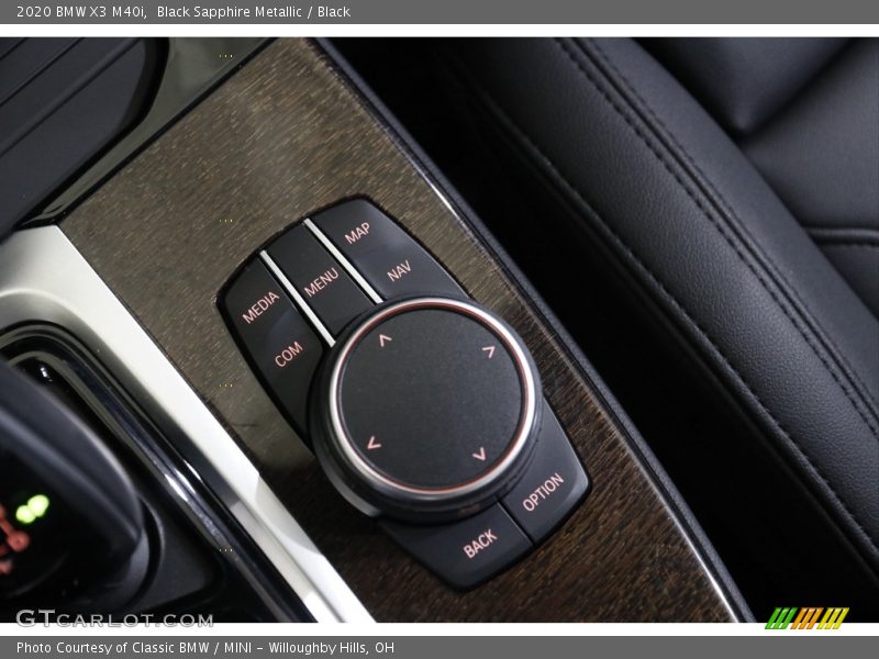 Black Sapphire Metallic / Black 2020 BMW X3 M40i
