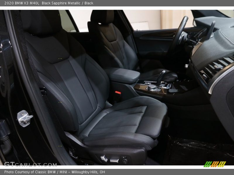 Black Sapphire Metallic / Black 2020 BMW X3 M40i