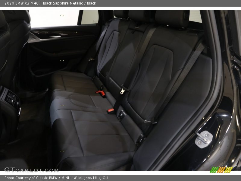 Black Sapphire Metallic / Black 2020 BMW X3 M40i