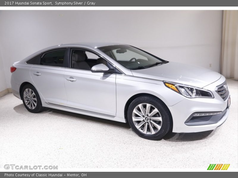 Symphony Silver / Gray 2017 Hyundai Sonata Sport