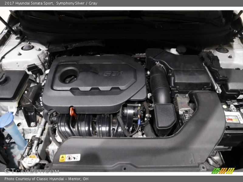 Symphony Silver / Gray 2017 Hyundai Sonata Sport