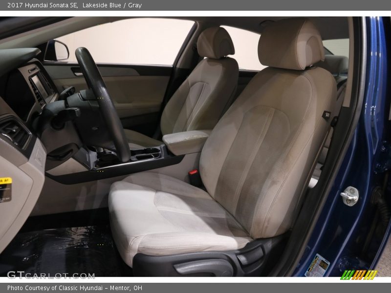 Lakeside Blue / Gray 2017 Hyundai Sonata SE
