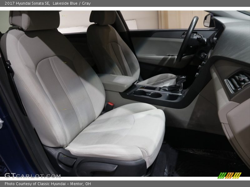 Lakeside Blue / Gray 2017 Hyundai Sonata SE