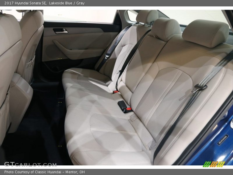 Lakeside Blue / Gray 2017 Hyundai Sonata SE