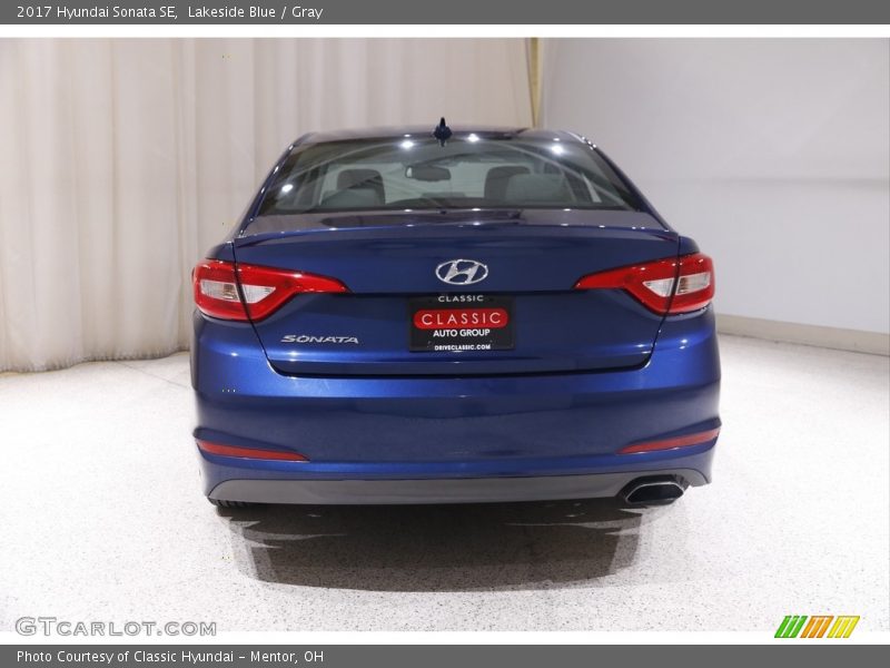 Lakeside Blue / Gray 2017 Hyundai Sonata SE