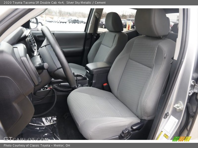 Front Seat of 2020 Tacoma SR Double Cab 4x4