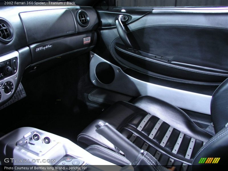 Titanium / Black 2002 Ferrari 360 Spider