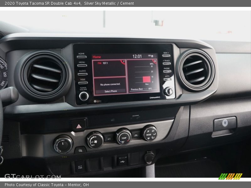 Controls of 2020 Tacoma SR Double Cab 4x4