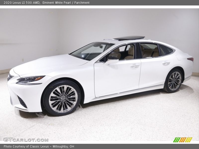 Eminent White Pearl / Parchment 2020 Lexus LS 500 AWD