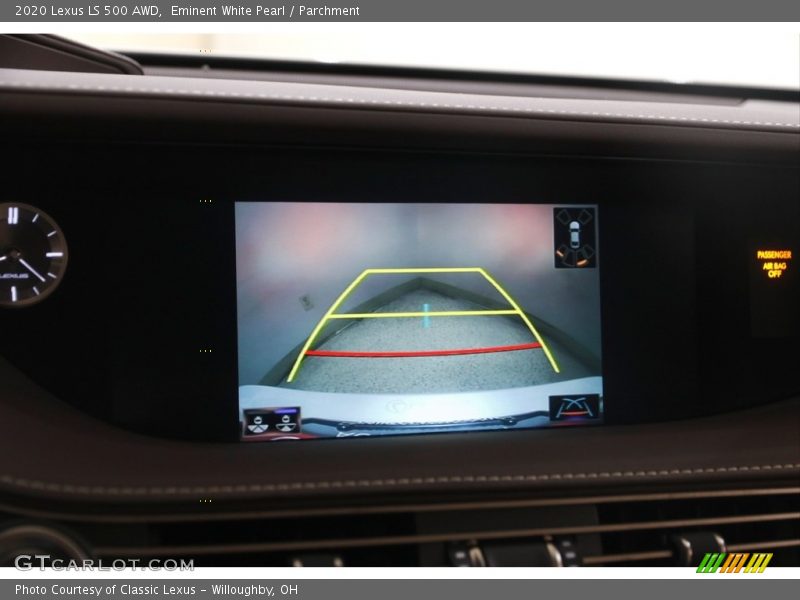 Eminent White Pearl / Parchment 2020 Lexus LS 500 AWD
