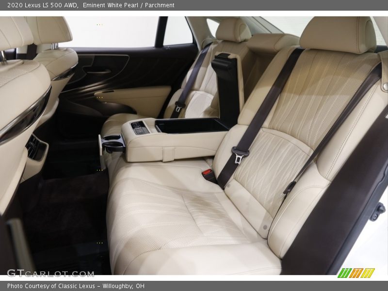 Eminent White Pearl / Parchment 2020 Lexus LS 500 AWD