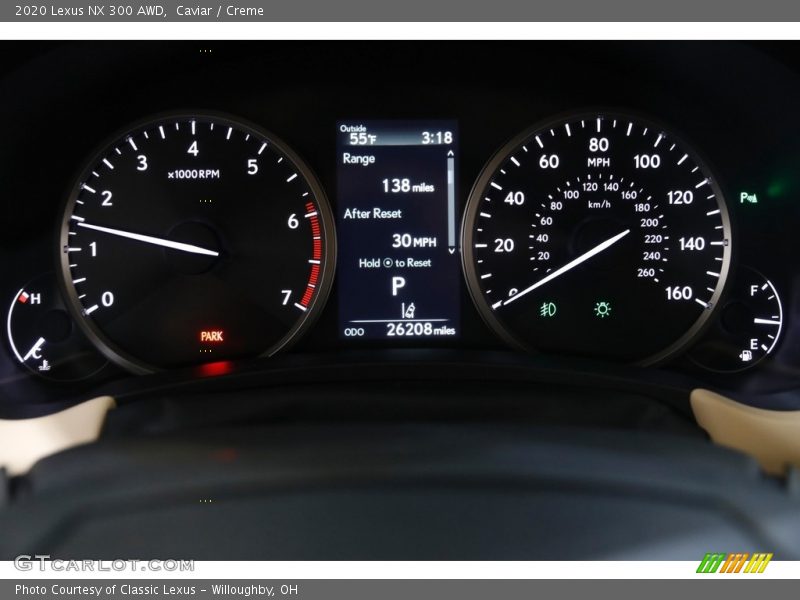 Caviar / Creme 2020 Lexus NX 300 AWD