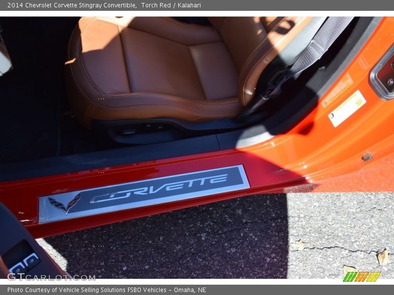 Torch Red / Kalahari 2014 Chevrolet Corvette Stingray Convertible