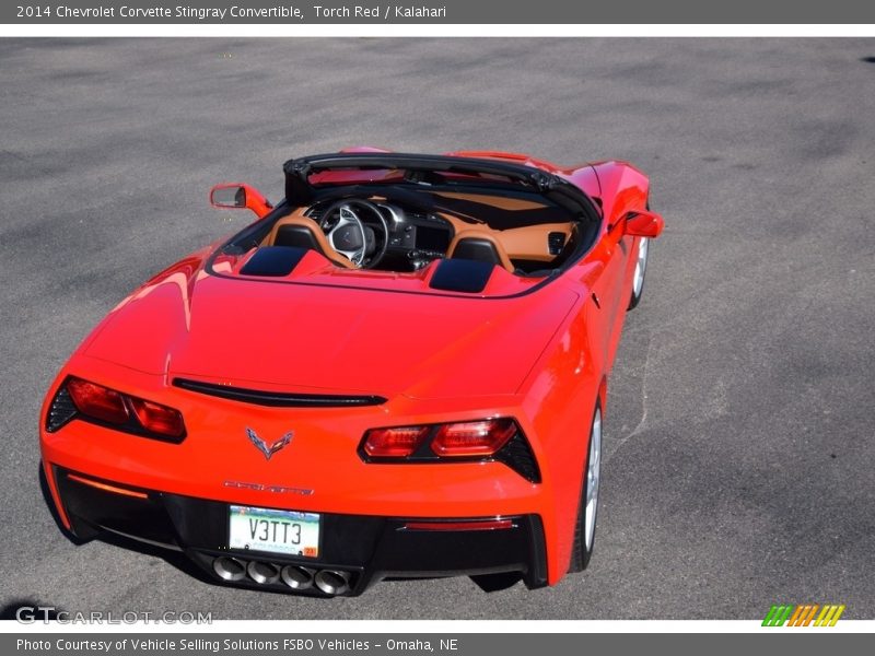 Torch Red / Kalahari 2014 Chevrolet Corvette Stingray Convertible