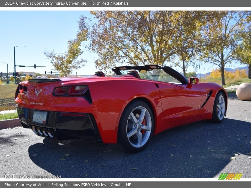 Torch Red / Kalahari 2014 Chevrolet Corvette Stingray Convertible