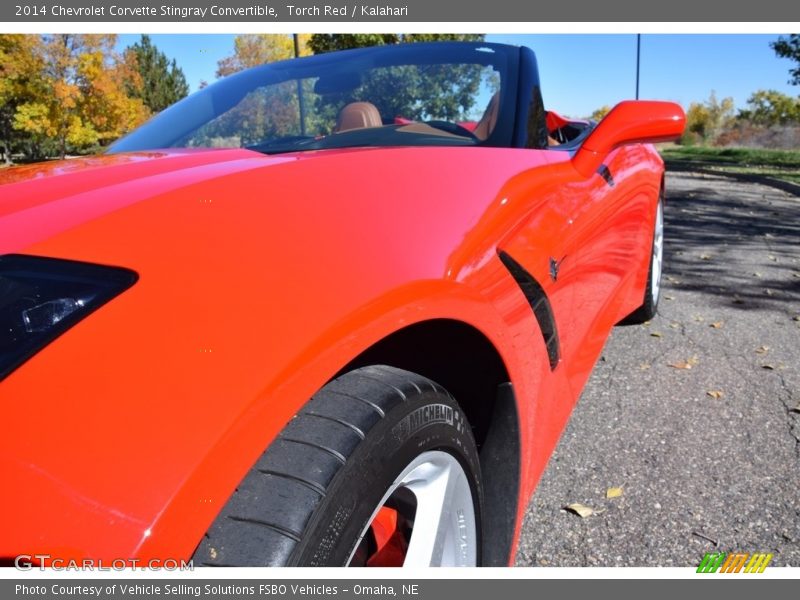 Torch Red / Kalahari 2014 Chevrolet Corvette Stingray Convertible