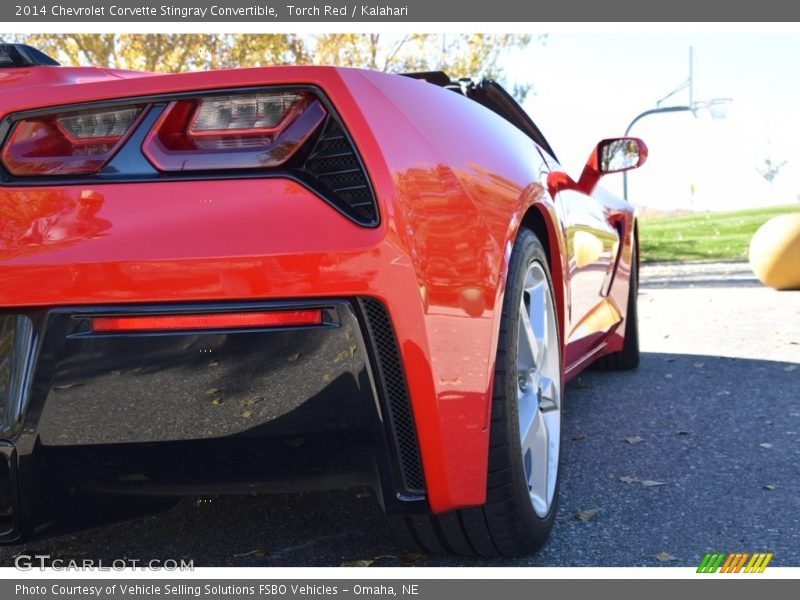 Torch Red / Kalahari 2014 Chevrolet Corvette Stingray Convertible