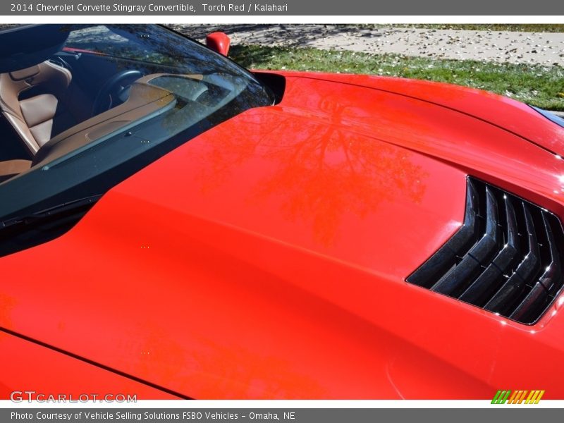 Torch Red / Kalahari 2014 Chevrolet Corvette Stingray Convertible