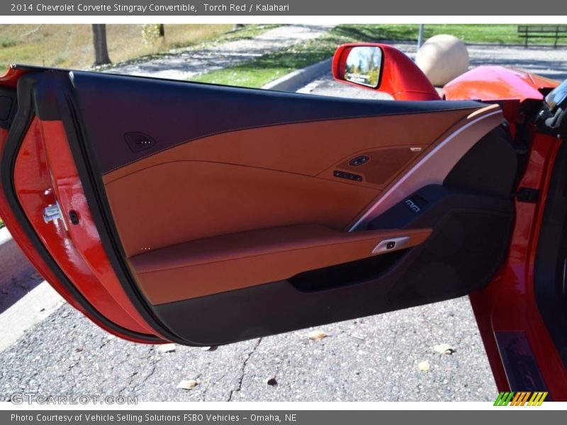 Torch Red / Kalahari 2014 Chevrolet Corvette Stingray Convertible