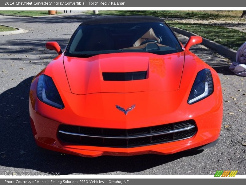 Torch Red / Kalahari 2014 Chevrolet Corvette Stingray Convertible