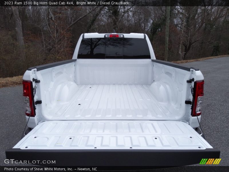 Bright White / Diesel Gray/Black 2023 Ram 1500 Big Horn Quad Cab 4x4