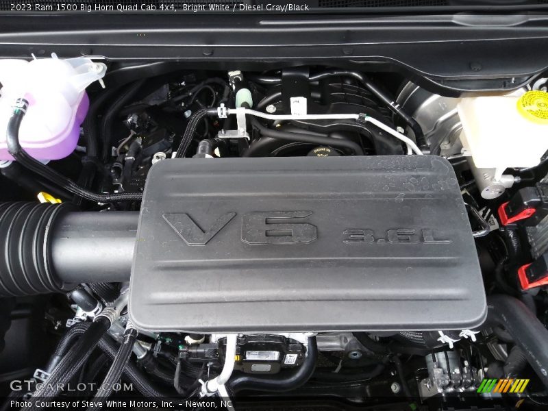  2023 1500 Big Horn Quad Cab 4x4 Engine - 3.6 Liter DOHC 24-Valve VVT Pentastar V6