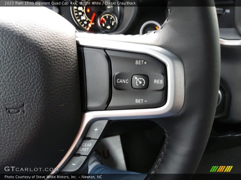  2023 1500 Big Horn Quad Cab 4x4 Steering Wheel