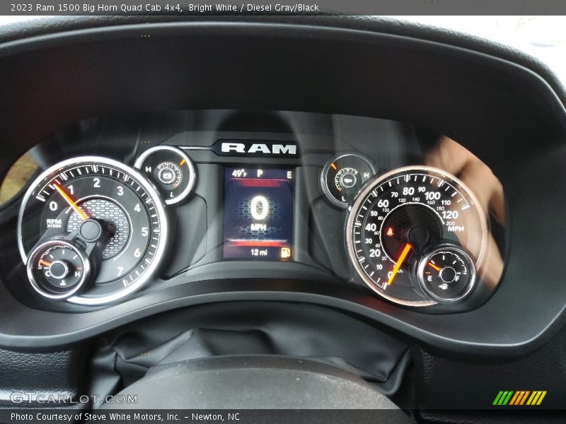  2023 1500 Big Horn Quad Cab 4x4 Big Horn Quad Cab 4x4 Gauges