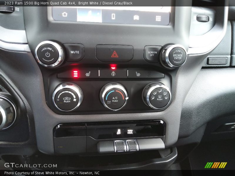 Controls of 2023 1500 Big Horn Quad Cab 4x4
