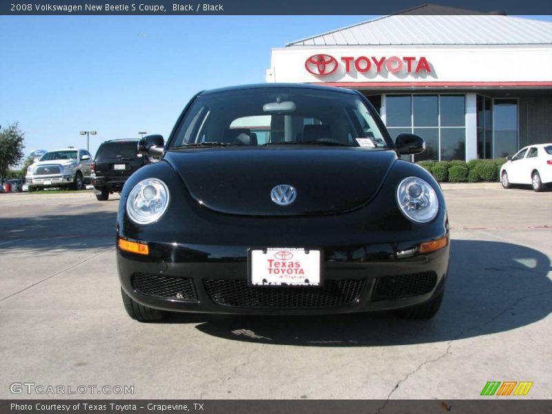 Black / Black 2008 Volkswagen New Beetle S Coupe