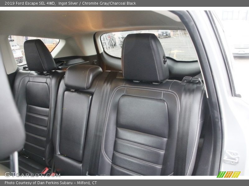 Ingot Silver / Chromite Gray/Charcoal Black 2019 Ford Escape SEL 4WD