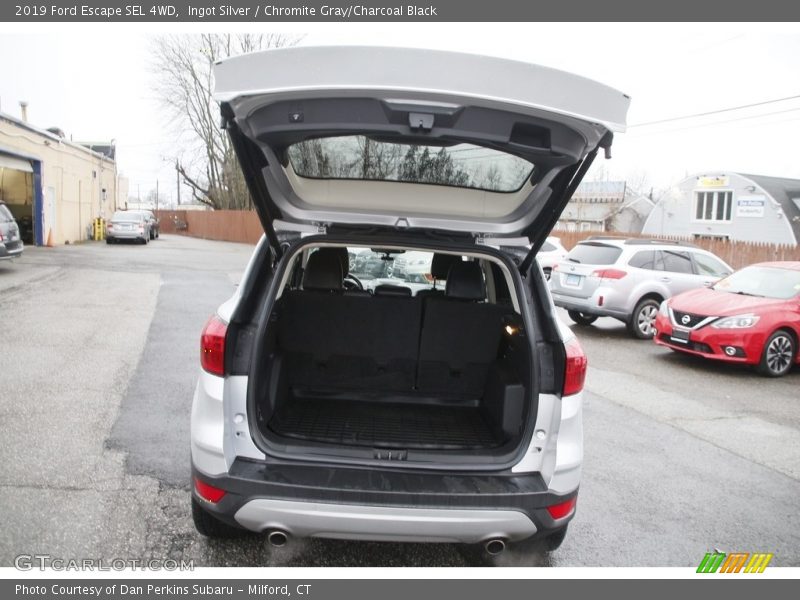 Ingot Silver / Chromite Gray/Charcoal Black 2019 Ford Escape SEL 4WD