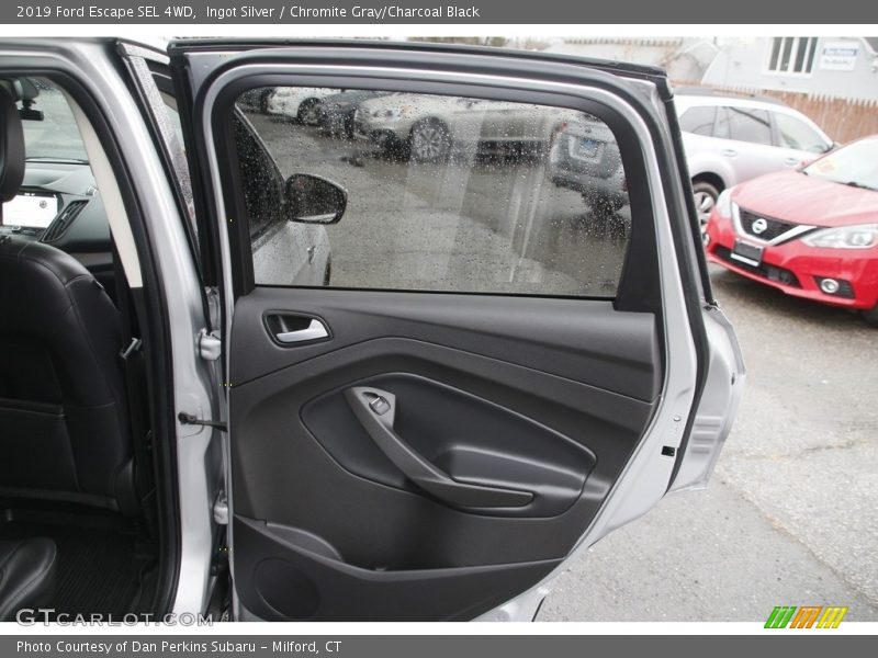 Ingot Silver / Chromite Gray/Charcoal Black 2019 Ford Escape SEL 4WD