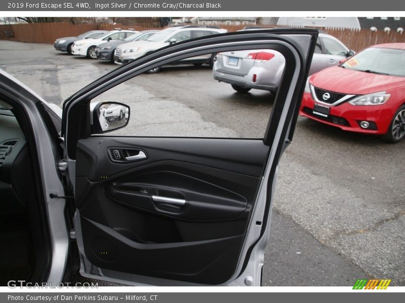 Ingot Silver / Chromite Gray/Charcoal Black 2019 Ford Escape SEL 4WD