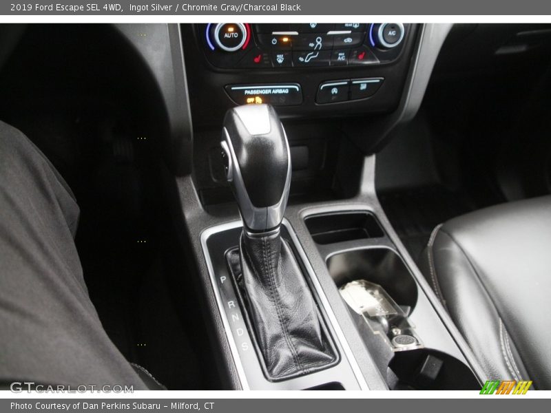 Ingot Silver / Chromite Gray/Charcoal Black 2019 Ford Escape SEL 4WD