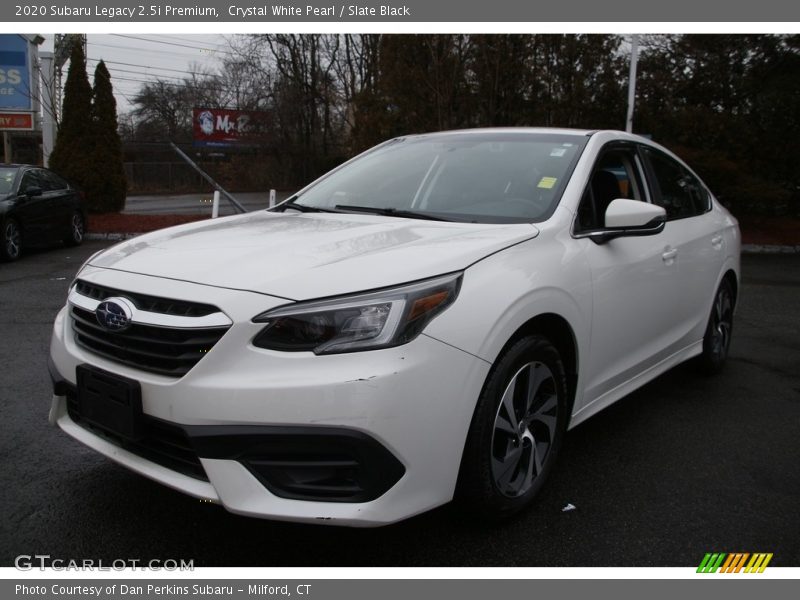 Crystal White Pearl / Slate Black 2020 Subaru Legacy 2.5i Premium