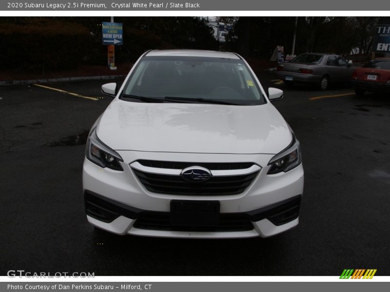 Crystal White Pearl / Slate Black 2020 Subaru Legacy 2.5i Premium