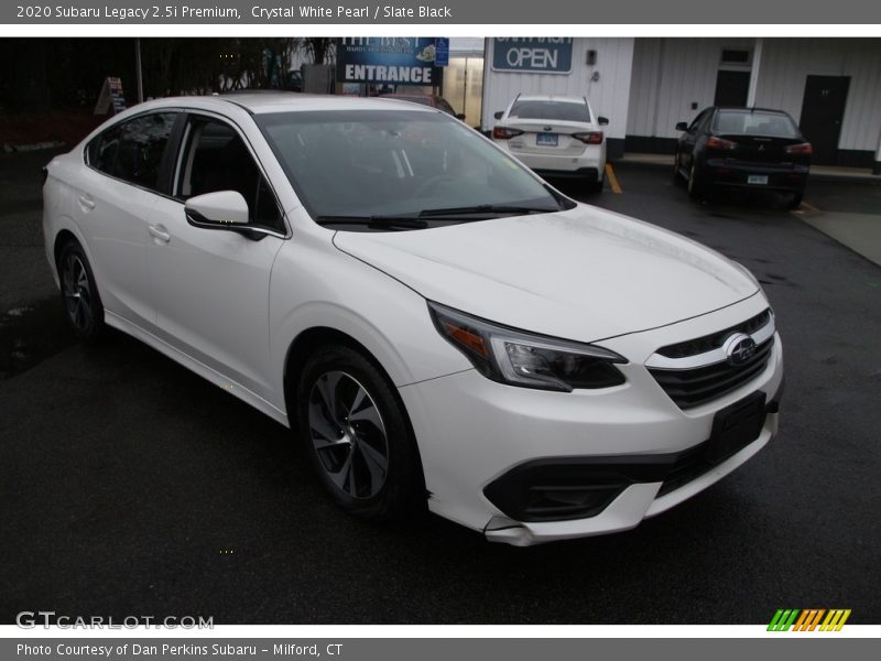 Crystal White Pearl / Slate Black 2020 Subaru Legacy 2.5i Premium