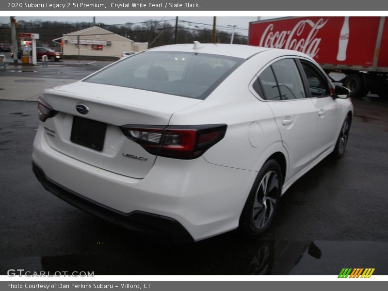 Crystal White Pearl / Slate Black 2020 Subaru Legacy 2.5i Premium
