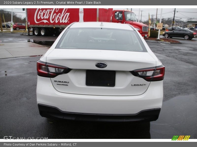 Crystal White Pearl / Slate Black 2020 Subaru Legacy 2.5i Premium