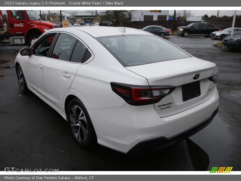 Crystal White Pearl / Slate Black 2020 Subaru Legacy 2.5i Premium