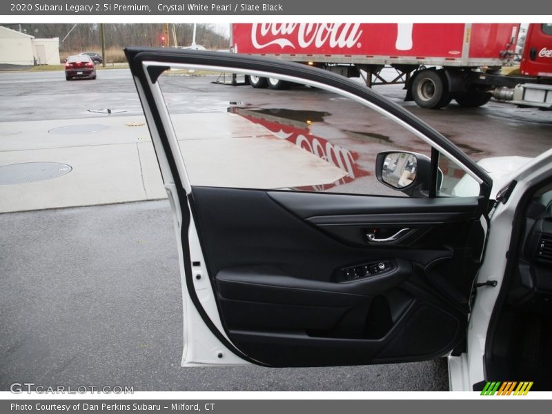 Crystal White Pearl / Slate Black 2020 Subaru Legacy 2.5i Premium