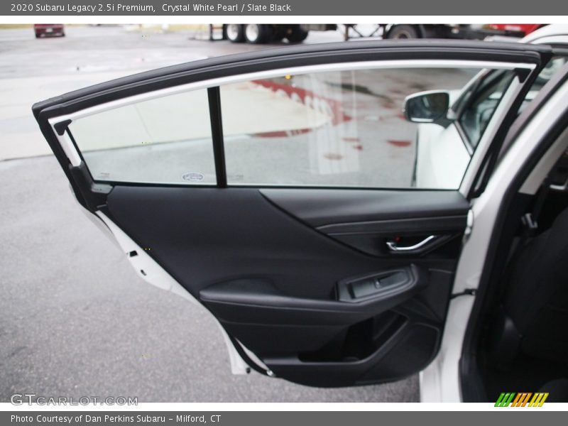 Crystal White Pearl / Slate Black 2020 Subaru Legacy 2.5i Premium