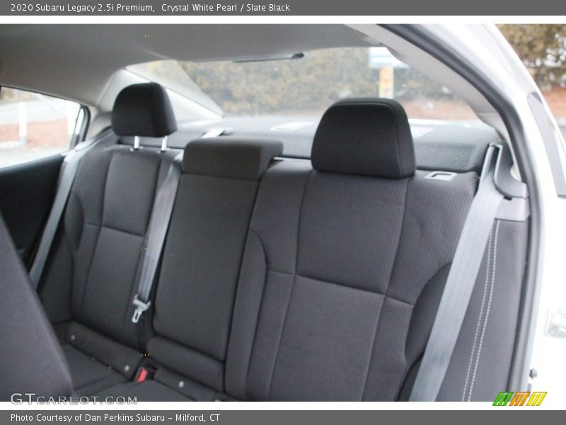 Crystal White Pearl / Slate Black 2020 Subaru Legacy 2.5i Premium