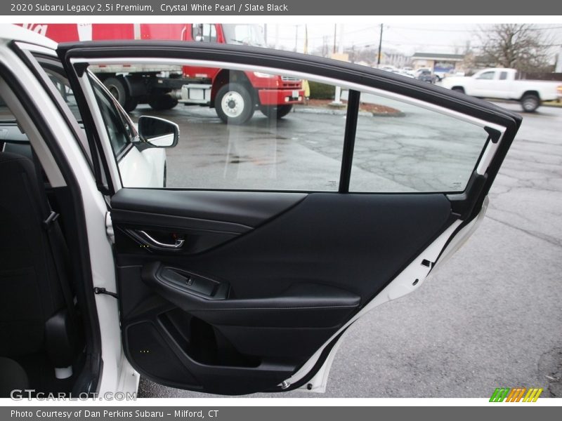 Crystal White Pearl / Slate Black 2020 Subaru Legacy 2.5i Premium