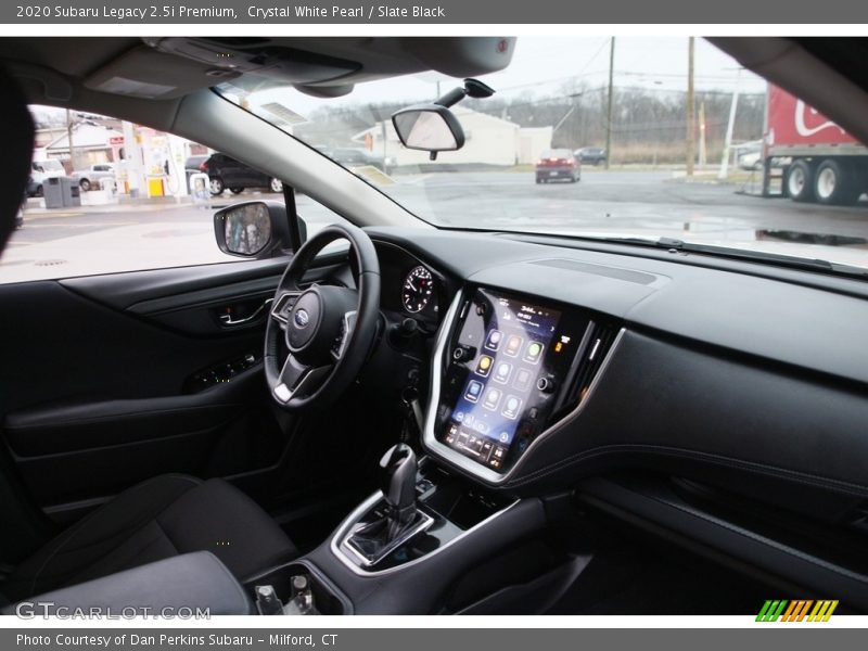 Crystal White Pearl / Slate Black 2020 Subaru Legacy 2.5i Premium