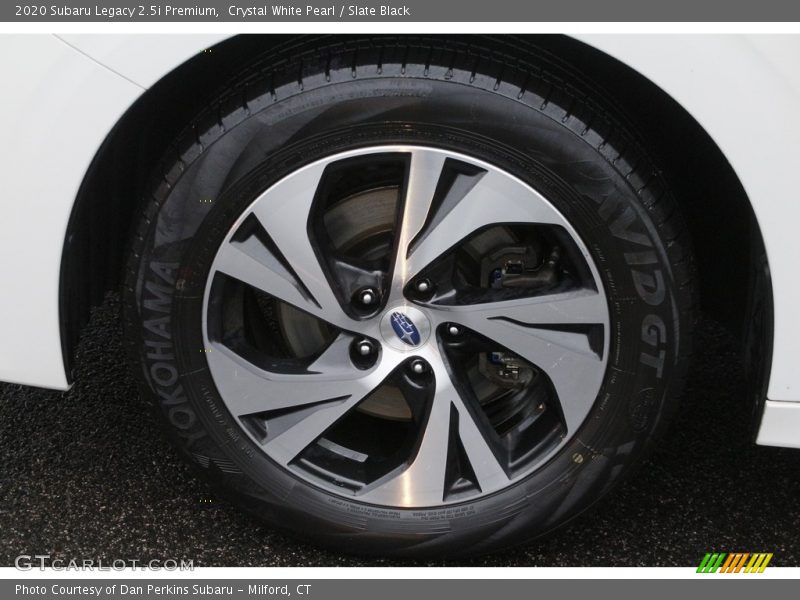 Crystal White Pearl / Slate Black 2020 Subaru Legacy 2.5i Premium