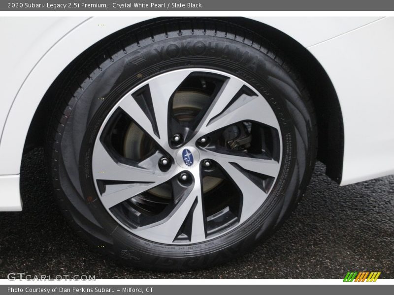 Crystal White Pearl / Slate Black 2020 Subaru Legacy 2.5i Premium