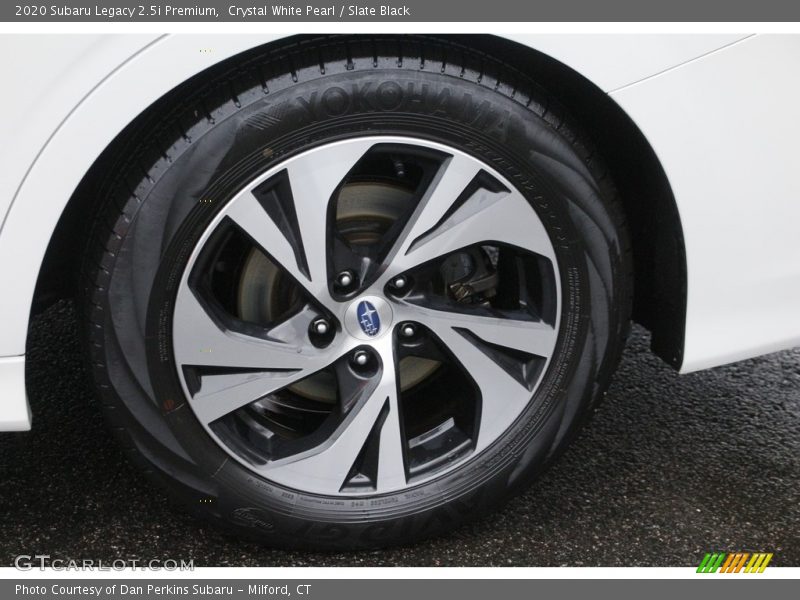Crystal White Pearl / Slate Black 2020 Subaru Legacy 2.5i Premium
