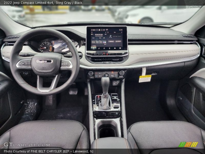 Front Seat of 2022 Compass Limited 4x4